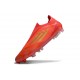Buty Piłkarskie Adidas F50 Elite LL FG Czerwony Złoto