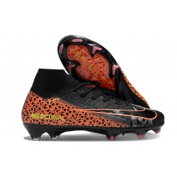 Nike Air Zoom Mercurial Superfly 10 Elite FG Czarny Pomarańczowy Zawistny