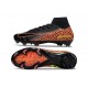 Nike Air Zoom Mercurial Superfly 10 Elite FG Czarny Pomarańczowy Zawistny