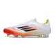 Buty Piłkarskie Adidas F50 Elite LL FG Biały Czerwony Czarny