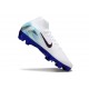 Nike Air Zoom Mercurial Superfly 10 Elite FG Biały Niebieski Czarny
