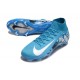 Nike Zoom Mercurial Superfly X Elite FG Niebieski Biały