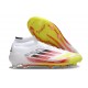 Korki Adidas F50 Elite Mid FG Biały Czerwony Zawistny