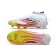 Korki Adidas F50 Elite Mid FG Biały Czerwony Zawistny