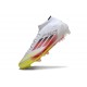 Korki Adidas F50 Elite Mid FG Biały Czerwony Zawistny