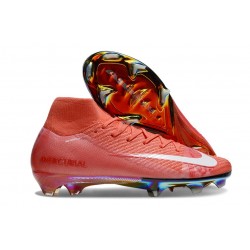 Nike Zoom Mercurial Superfly X Elite FG Czerwony Biały