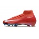 Nike Zoom Mercurial Superfly X Elite FG Czerwony Biały