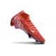 Nike Zoom Mercurial Superfly X Elite FG Czerwony Biały