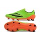 Korki Adidas F50 Elite FG Zielony Pomarańczowy Czarny