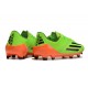 Korki Adidas F50 Elite FG Zielony Pomarańczowy Czarny