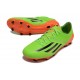 Korki Adidas F50 Elite FG Zielony Pomarańczowy Czarny