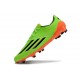 Korki Adidas F50 Elite FG Zielony Pomarańczowy Czarny