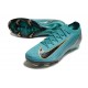 Nike Air Zoom Mercurial Vapor 16 Elite FG Cyjan Czarny