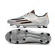 Korki Adidas F50 Elite FG Srebro Czarny
