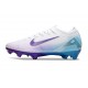 Nike Air Zoom Mercurial Vapor 16 Elite FG Biały Niebieski Fioletowy