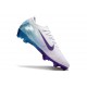 Nike Air Zoom Mercurial Vapor 16 Elite FG Biały Niebieski Fioletowy