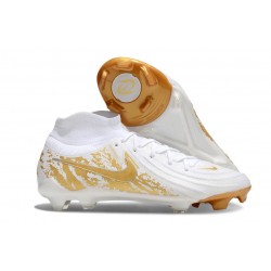 Nike Phantom Luna II Elite FG Biały Złoto