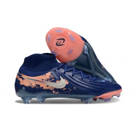 Nike Phantom Luna II Elite FG Erling Haaland Niebieski Srebro