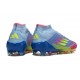 Korki Adidas F50 Elite Mid FG Niebieski Zawistny Różowy