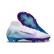 Nike Zoom Mercurial Superfly X Elite FG Biały Niebieski Fioletowy
