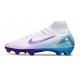 Nike Zoom Mercurial Superfly X Elite FG Biały Niebieski Fioletowy
