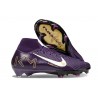 Nike Zoom Mercurial Superfly X Elite FG MBAPPE Fioletowy Biały