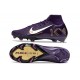 Nike Zoom Mercurial Superfly X Elite FG MBAPPE Fioletowy Biały