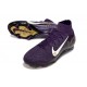 Nike Zoom Mercurial Superfly X Elite FG MBAPPE Fioletowy Biały
