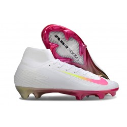 Nike Zoom Mercurial Superfly X Elite FG Biały Różowy