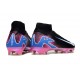 Nike Zoom Mercurial Superfly X Elite FG Czarny Biały Różowy Niebieski