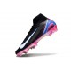 Nike Zoom Mercurial Superfly X Elite FG Czarny Biały Różowy Niebieski