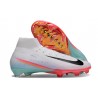 Nike Zoom Mercurial Superfly X Elite FG Biały Czarny Pomarańczowy