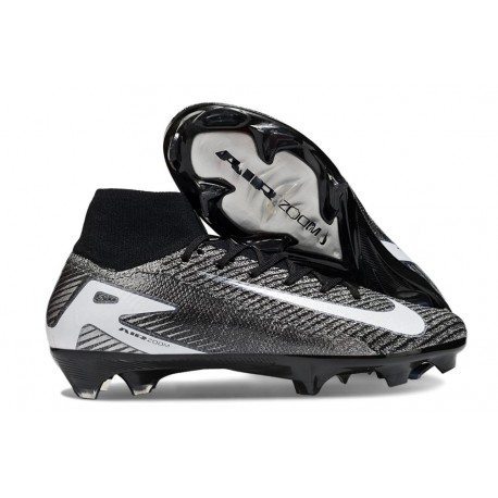 Nike Zoom Mercurial Superfly X Elite FG Czarny Biały