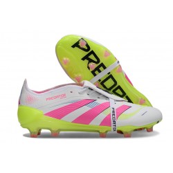 Adidas Predator 25 Elite FT FG Biały Różowy Zawistny