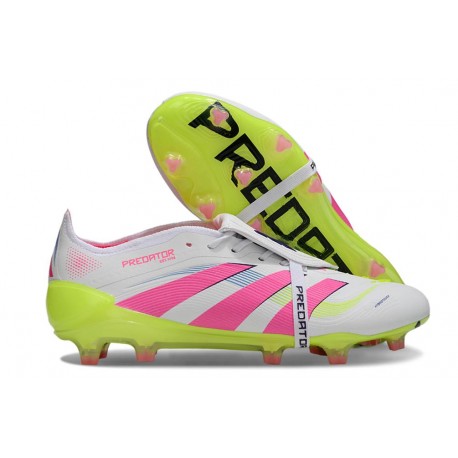 Adidas Predator 25 Elite FT FG Biały Różowy Zawistny