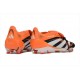 Adidas Predator 25 Elite FT FG Czarny Biały Pomarańczowy