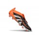 Adidas Predator 25 Elite FT FG Czarny Biały Pomarańczowy