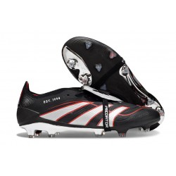 Adidas Predator 25 Elite FT FG Czarny Biały Czerwony