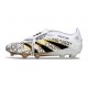Buty Piłkarskie Adidas Predator Elite FT FG Biały Czarny Złoto