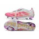 Buty Piłkarskie Adidas Predator Elite FT FG Biały Różowy
