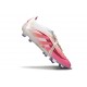 Buty Piłkarskie Adidas Predator Elite FT FG Biały Różowy