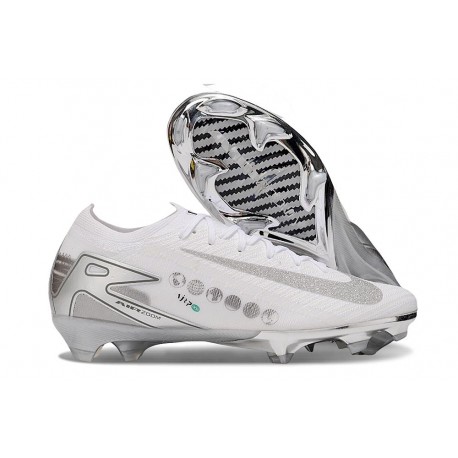 Buty Piłkarskie Nike Mercurial Vapor XVI Elite FG Biały Srebro