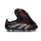 Korki Adidas Predator 2025 Elite FG Czarny Czerwony Wilczy