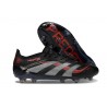 Korki Adidas Predator 2025 Elite FG Czarny Czerwony Wilczy
