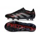 Korki Adidas Predator 2025 Elite FG Czarny Czerwony Wilczy