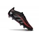 Korki Adidas Predator 2025 Elite FG Czarny Czerwony Wilczy