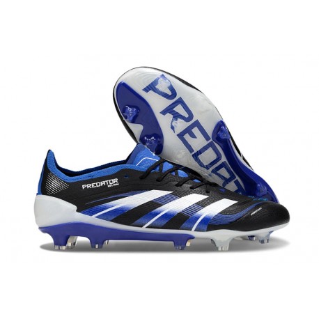 Korki Adidas Predator 2025 Elite FG Czarny Biały Niebieski