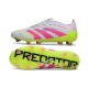 Korki Adidas Predator 2025 Elite FG Biały Różowy Zawistny