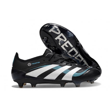 Korki Adidas Predator 2025 Elite FG Czarny Biały Niebieski
