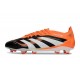 Korki Adidas Predator 2025 Elite FG Czarny Biały Pomarańczowy
